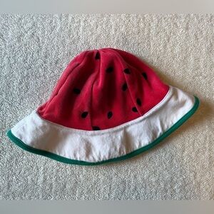 Le Top Terrycloth Watetmelon Sun Hat, Toddler 12-24 Months. Beach Summer